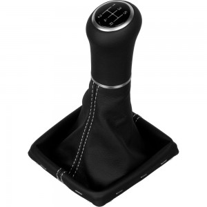 Ford Focus MK2 DA3 ST RS TDDi TDCi pomo de la palanca de cambios de cuero funda marco de montaje