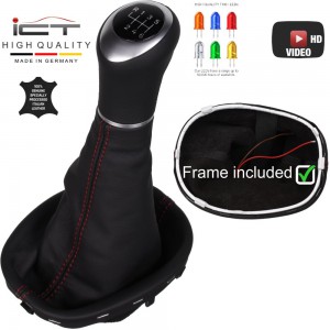 Dacia Duster shift gear knob boot gaiter cover Alcantara leather