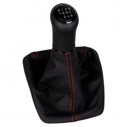 ict shift knob with red stitching Skoda Octavia 2 RS 1Z3 1Z5