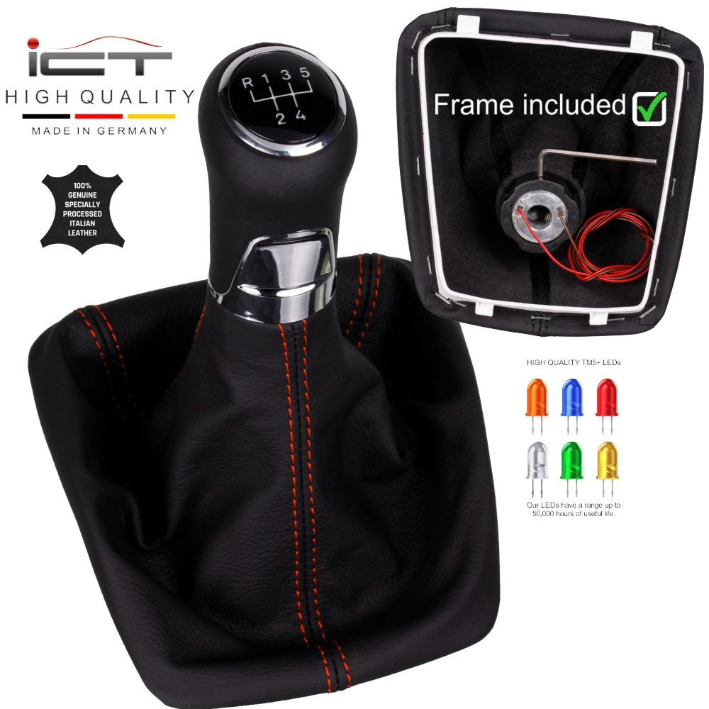 Skoda Yeti Typ 5L pommeau de vitesse soufflet cuir Alcantara