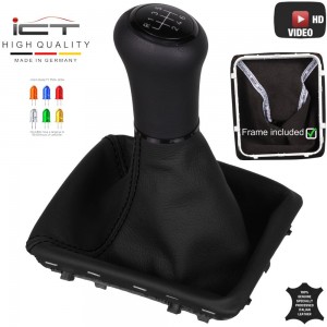 ict shift knob with black stitching Mercedes SLK R171