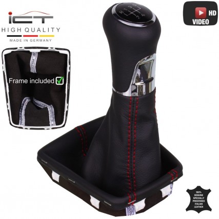Schaltknauf Schaltsack Skoda Rapid leder schaltmanschette Schaltknauf Schaltsack Skoda Rapid leder schaltmanschette