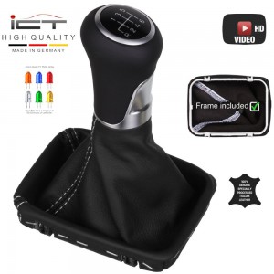 Schaltknauf Schaltsack Chrysler Chrysler Crossfire leder