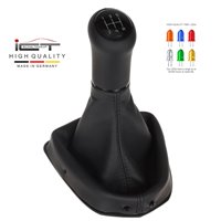 Peugeot 407 SW Pininfarina Coupé V6 HDi shift gear knob boot gaiter cover Alcantara leather