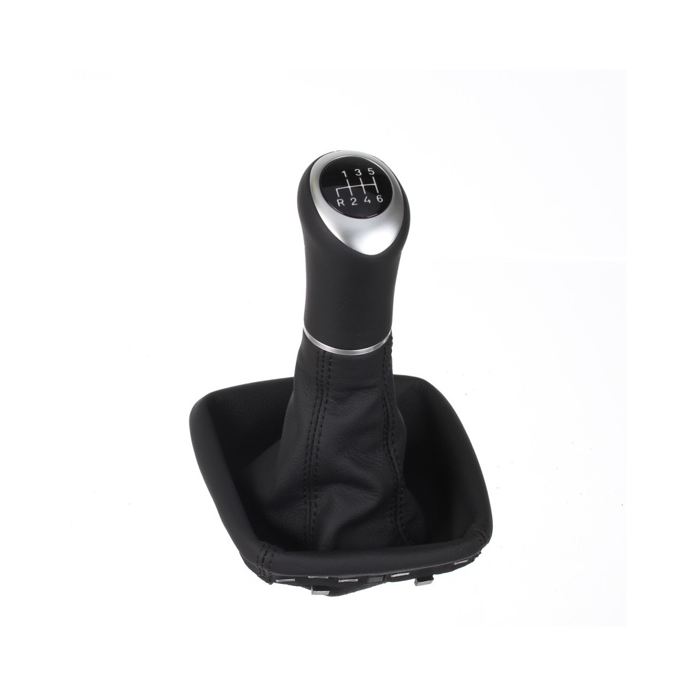 Mercedes Clase A W169 Clase B W245 pomo de la palanca de cambios Alcantara cuero funda