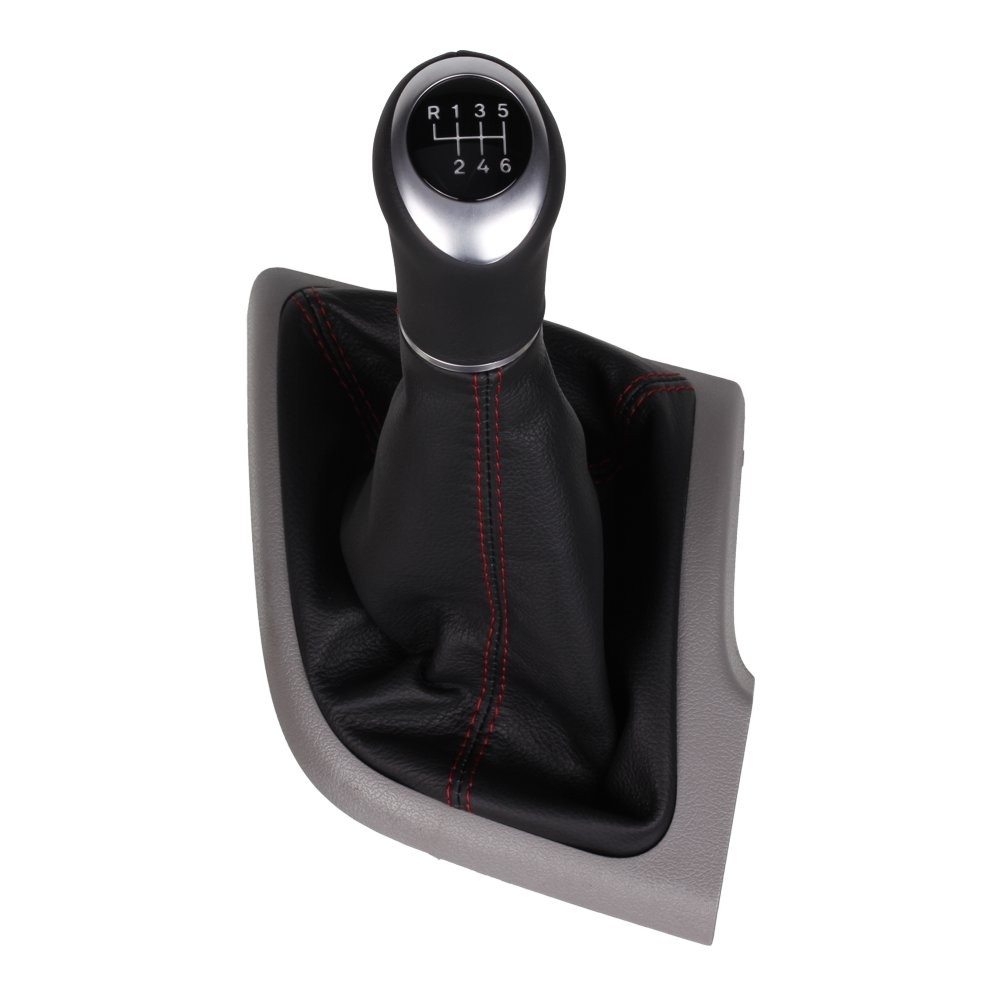 Pommeau de levier de vitesse Pour Fiat Punto 188 03-11 Soufflet Couverture  Noir