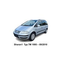 VW Sharan 1 Typ 7M Schaltknauf Schaltsack Alcantara leder schaltmanschette