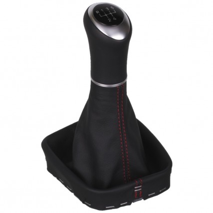 VW Schaltknauf Schaltsack Polo Polo 6 Typ 2G leder VW Schaltknauf Schaltsack Polo Polo 6 Typ 2G leder