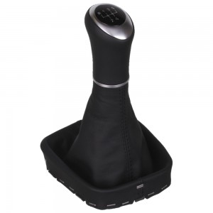 VW Polo 6 Typ 2G GTI Vento shift gear knob boot gaiter cover Alcantara leather