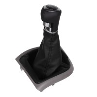 Peugeot Boxer Citroen Jumper Fiat Ducato shift gear knob boot gaiter cover Alcantara leather