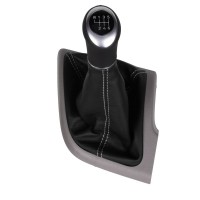 ict pommeau de vitesse avec coutures noires Peugeot Boxer Citroen Jumper Fiat Ducato