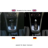 VW Golf 5 6, EOS, Scirocco 3 DSG Schaltsack Alcantara leder schaltmanschette