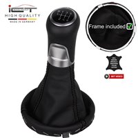 Audi A2 Typ 8Z shift gear knob boot gaiter cover Alcantara leather