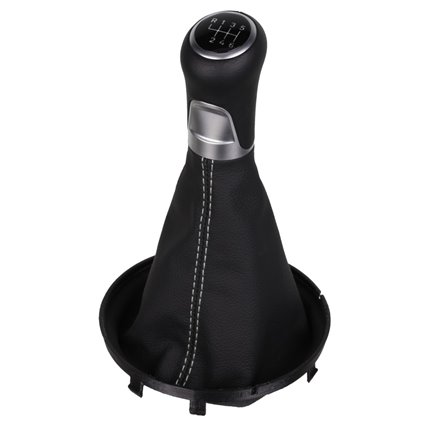 ict pomo de la palanca de cambios con costuras grises VW New Beetle Typ 9C Beetle Typ 5C