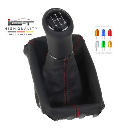 Mazda CX5 Typ KH GE KF shift gear knob boot gaiter leather mounting frame