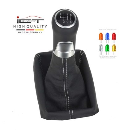 Mazda CX5 Typ KH GE KF shift gear knob boot gaiter cover Alcantara leather