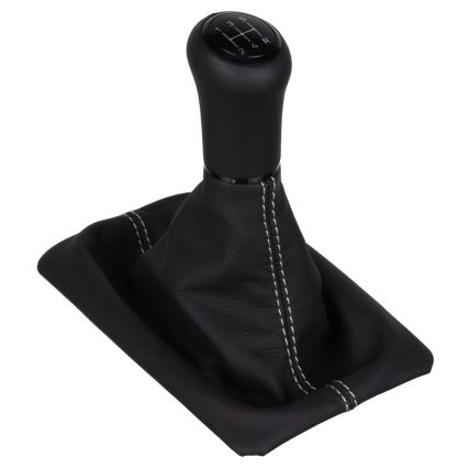 ict manopla de câmbio com costura cinza Ford Mustang 5 V Shelby GT500 V6 GT GT-H