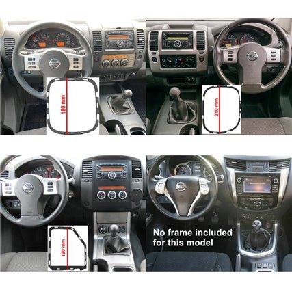 soufflet vue de dessous du cadre Nissan Navara Pathfinder R51 Thai FL D231