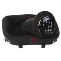 VW Golf 5 Golf 6 Eos Scirocco 3 MK5 MK6 pommeau de vitesse soufflet cuir Alcantara