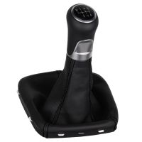 ict shift knob with black stitching Porsche Cayenne Typ 9PA