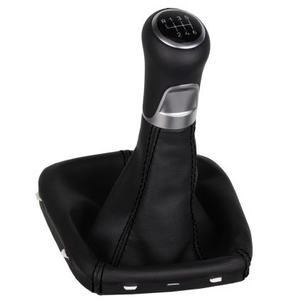 ict shift knob with black stitching Porsche Cayenne Typ 9PA
