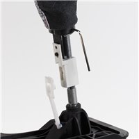 VW Bus T6.1 MAN TGE Transporter Multivan California soufflet de levier de vitesse vue de dessous avec câble