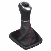 VW Bus T6.1 MAN TGE Transporter Multivan California shift gear knob boot gaiter leather mounting frame