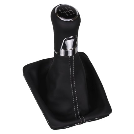 Mazda5 Typ CR CW pomo de la palanca de cambios de cuero funda marco de montaje