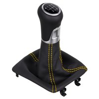 Porsche Boxster Cayman Typ 718 981 982 Spyder pomo de la palanca de cambios de cuero funda marco de montaje