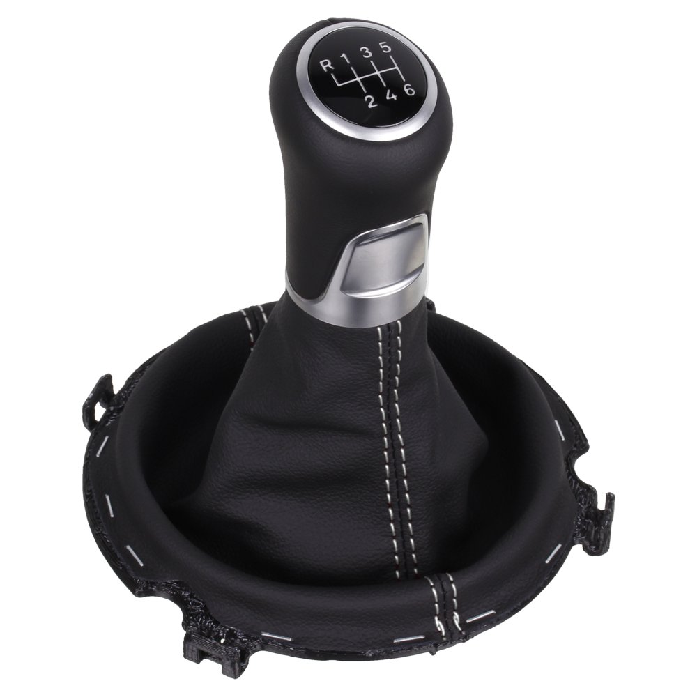 Audi TT 8J 8J9 8S shift gear knob boot gaiter cover Alcantara leather