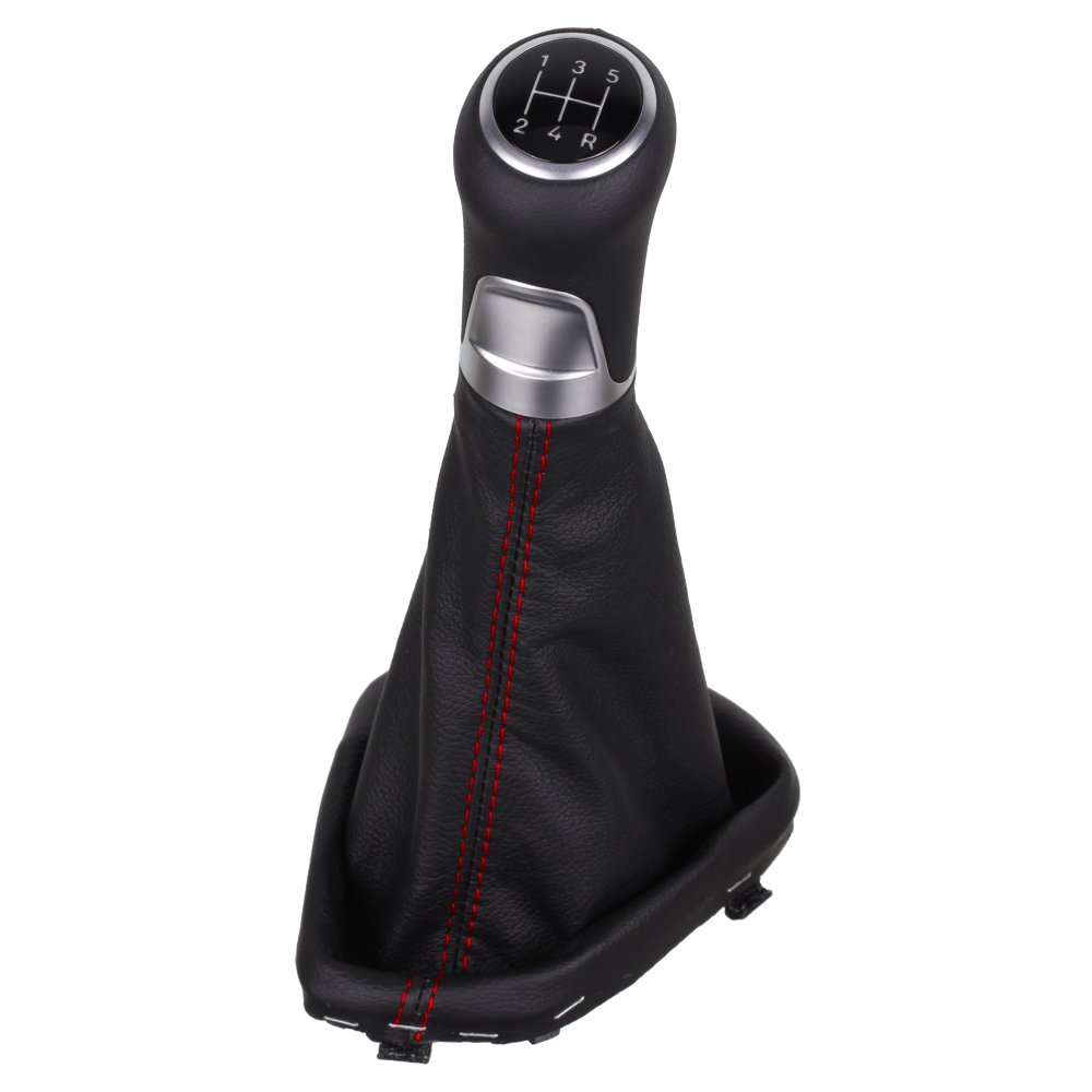Dacia Sandero Stepway 1 BS2 B8 Logan MCV shift gear knob boot gaiter cover Alcantara leather
