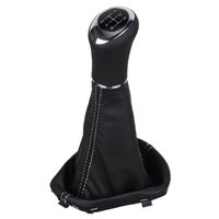 ict pommeau de vitesse avec coutures noires Dacia Sandero Stepway 1 BS2 B8 Logan MCV