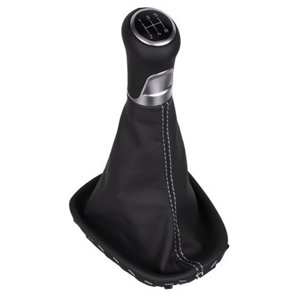 Dacia Lodgy Dokker pomo de la palanca de cambios de cuero funda marco de montaje