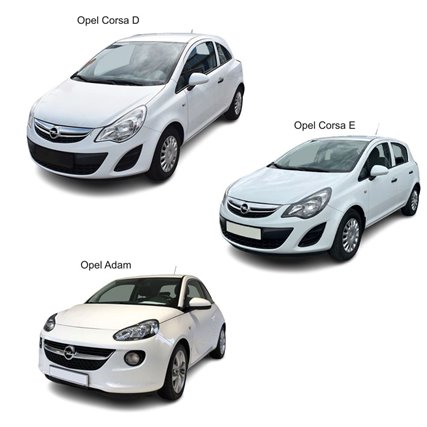 Opel Corsa D E Adam araba resmi