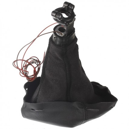 Alfa Romeo Mito shift gaiter boot bottom view with cable