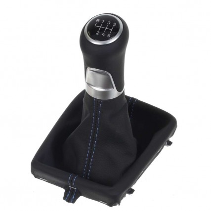 Audi Q2 GA pommeau de vitesse soufflet cuir Alcantara