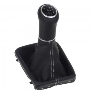 ict pommeau de vitesse avec coutures noires Audi Q2 GA