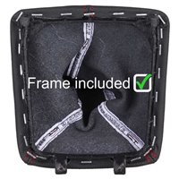 vista inferior da moldura da coifa Porsche 911 991 GT3 Turbo Targa GTS R