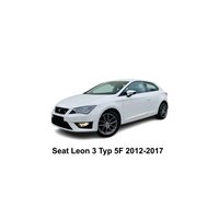 Seat Leon 3 Typ 5F manopla de câmbio Alcantara couro coifa