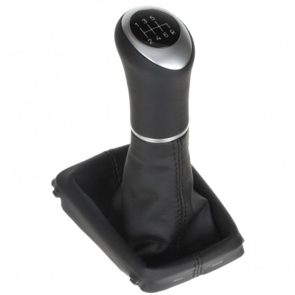 ict pomello del cambio con cuciture rosse Volvo XC60