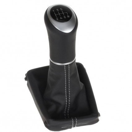 Volvo XC60 pomello del cambio pelle e cuffia con telaio di montaggio