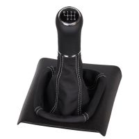 ict pomo de la palanca de cambios con costuras grises VW Golf 1 MK1 GTI Jetta Caddy