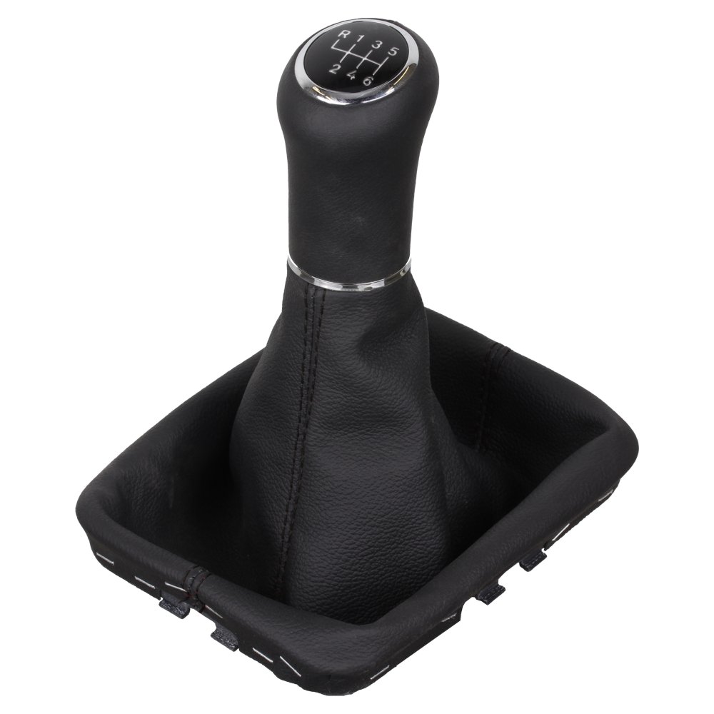 Schaltknauf Schaltsack VW Touareg leder schaltmanschette
