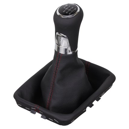 Schaltknauf Schaltsack VW Touareg leder schaltmanschette