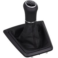 ict pomello del cambio con cuciture nere BMW Z4 E85 Roadster E86 Coupe E89