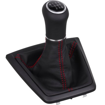 ict manopla de câmbio com costura vermelha BMW Z4 E85 Roadster E86 Coupe E89