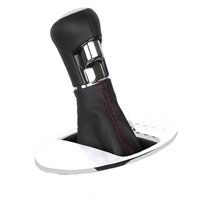 Saturn Sky Pontiac Solstice pommeau de vitesse cuir et soufflet avec cadre de montage