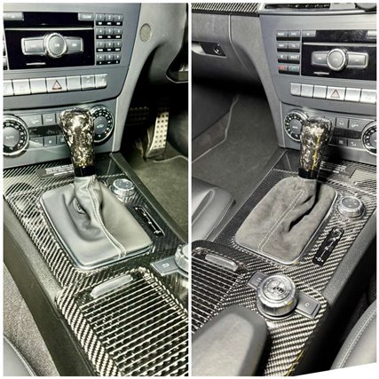 Botão da engrenagem Mercedes AMG C63 Botão da engrenagem Mercedes AMG C63
