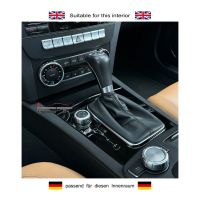 Mercedes W204 AMG C63 Schaltknauf Schaltsack leder schaltmanschette mit rahmen