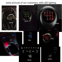 ict iluminación general del pomo de la palanca de cambios Seat Leon 3 Typ 5F